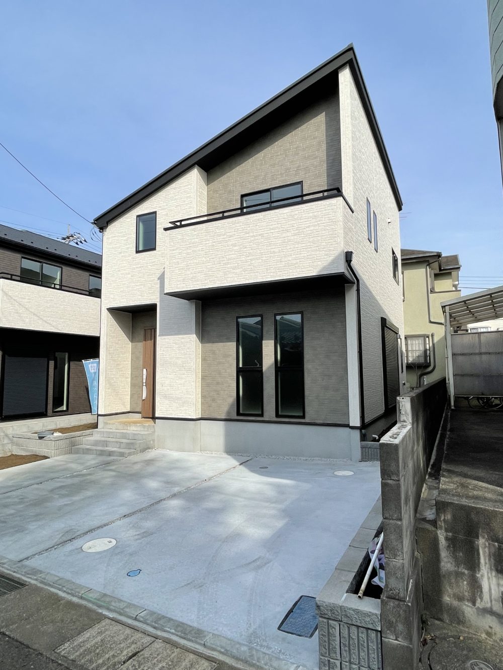 【成約済】多摩区栗谷4丁目 新築戸建 2号棟