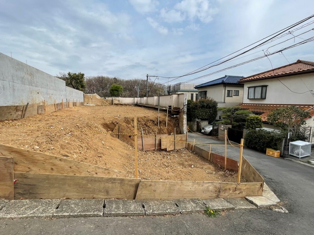 【成約済】多摩区生田８丁目　建築条件付土地